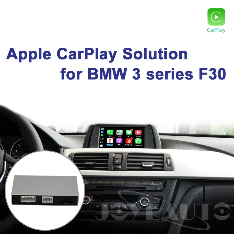 

Joyeauto WIFI Wireless Apple Carplay Retrofit 3 series F30 NBT 2013-2017 for BMW support Reverse Camera Waze Spotify Google Maps