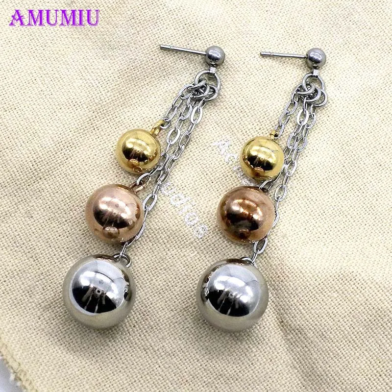 Серьги AMUMIU с жемчугом для женщин геометрические Эффектные серьги женские модные