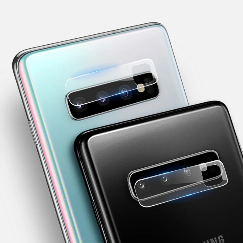 100 шт объектив камеры гибкое закаленное стекло для samsung S10 E 5G S9 S8 Plus Note 9 8 против царапин бесшовная прозрачная защитная пленка