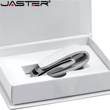 JASTER Пользовательские печать фотографии Логотип Кожа usb 2,0 memory stick Флешка(более 5 шт, бесплатный логотип на usb и коробке