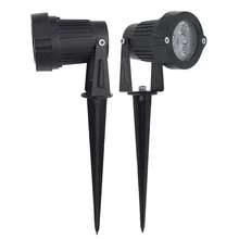 9 W светодиодный газон уличный светильник освещения IP65 Водонепроницаемый светодиодный настенная лампа Сад Двор Путь подсветка для пруда DC 12 V AC 110 V 220 V