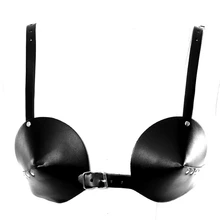 Боди из искусственной кожи Жгут черный бюстгальтер в клетку с пытками укороченный сексуальный пояс Фетиш нижнего белья для женщин готичный лиф фестивальный рейв танцевальная одежда