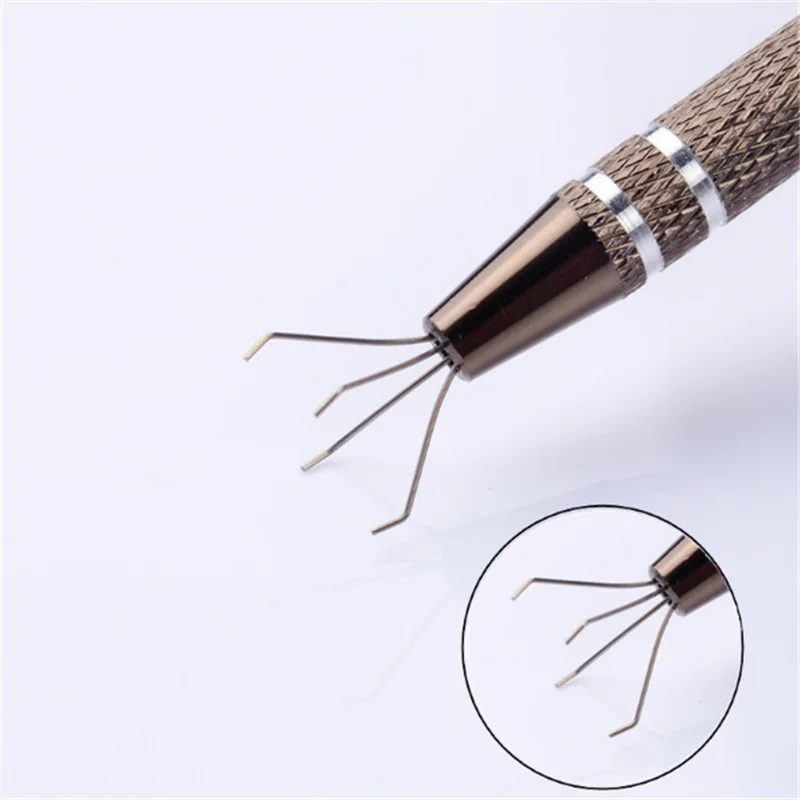 1Pcs Four Claw Hold Tightly For Catcher IC Chip Component Metal Grabber Electrician Hand Tools Set Parts Gripper Pick Up Tools