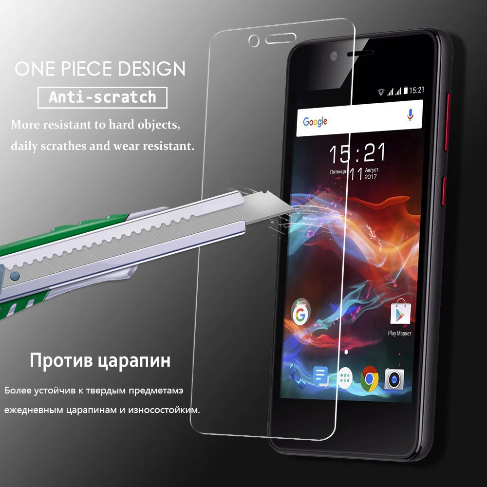 N-KOC3482_3_JONSNOW Tempered Glass for Fly FS458 High Clear 2.5D 9H Protective Film Front LCD Screen Protector for Fly Stratus 7 FS458