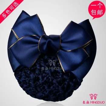 

wholesale Jewelry set 10pc Hair accessories hairpin Korean bow net bank staff occupation flower hairpin send airline stewar