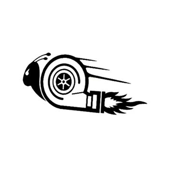 

15*7.5CM Stylish window Stickers DUB Drift Race toy Styling Turbo Snail Cool Decals