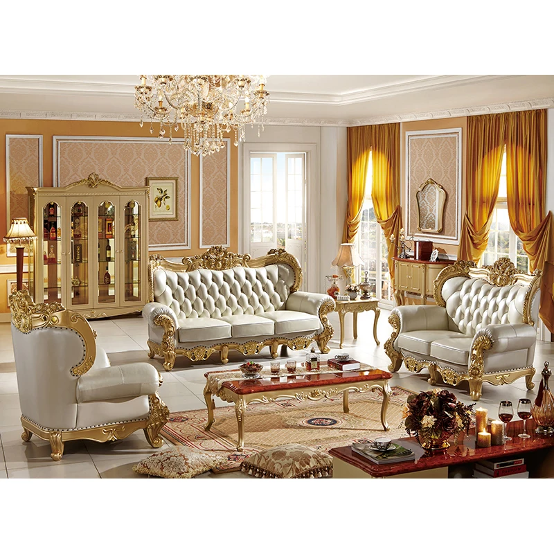 Роскошные итальянские комплекты мебели foshan royal для гостиной набор диванов с