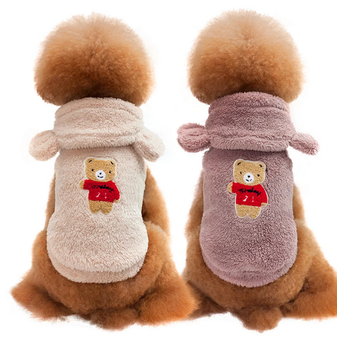 

Warm Pet Dog Winter Clothes Dogs Pets Fleece Clothing For Small Dogs Costume Chihuahua Outfit Dog Puppy Cat Hoodies Clothes