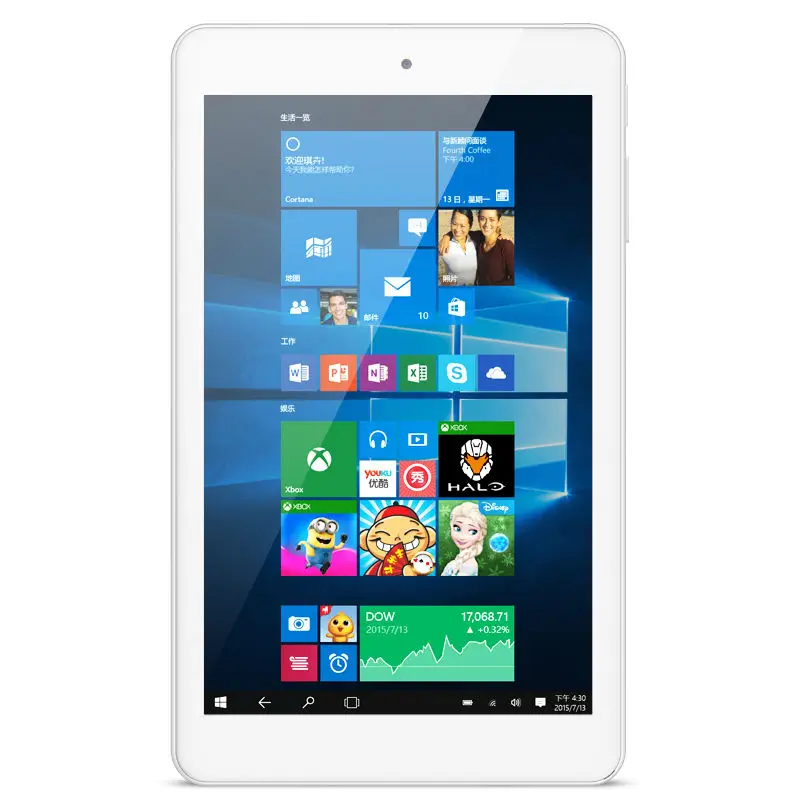 Cube iwork8 Окончательный 8 "Tablet PC ОС Android 5.1 Windows 10 Intel X5-Z8300 Quad Core 2 ГБ RAM 32 ГБ ROM HDMI RJ45 OTG камера 2.0