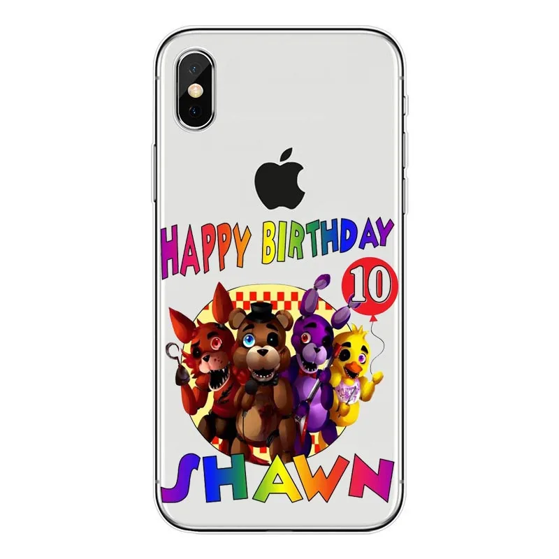 Жесткий чехол Five Nights At Freddy из поликарбоната для iPhone XS MAX XR X 10 8 7 Plus 6 6S 5 5S SE 5C 4 4S