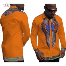 Африканская одежда для мужчин Мужская рубашка Дашики Мужская брендовая одежда с длинным рукавом белая рубашка Мужская Плюс Размер одежда 6XL WYN152