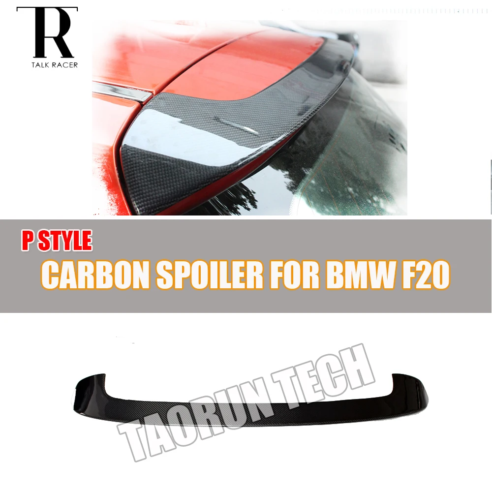 

F20 Carbon Fiber Rear Roof Window Wing Spoiler for BMW F20 118i 120i 125i 128i M135i 2012 - 2016 P Style
