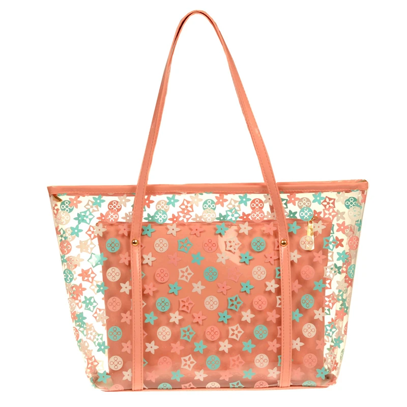 Новая сумка Laohua пляжная сумка модная прозрачная сумка на одно плечо сумка для мамы пластиковая прозрачная сумка