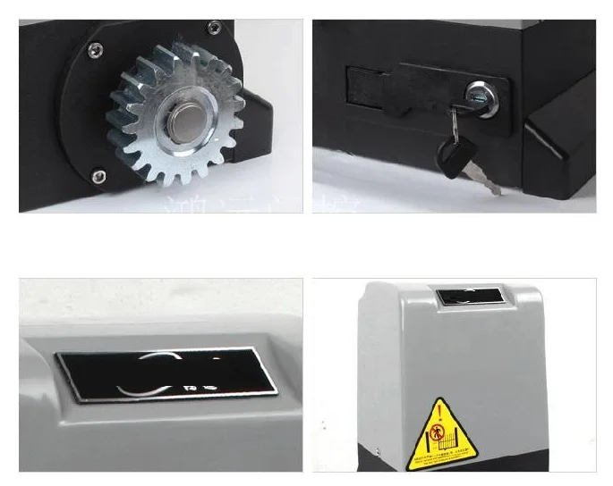 Automatic Remote Control Sliding Gate Motor Opener Kit With Magentic Limit Switch Driving Less Than 800kgs Portal For Access