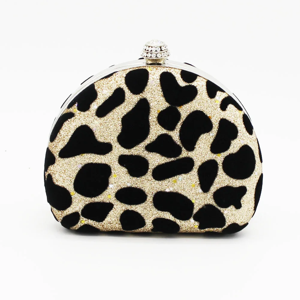 2018 Women's Cute and Versatile Evening Clutch with A Leopard Print, Handbags with Detachable Chain 2018 Women's Cute and Versatile Evening Clutch with A Leopard Print, Handbags with Detachable Chain
