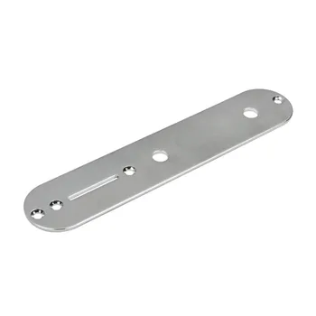 

NEW Metal Chrome Electric Guitar Control Plate for Tele Style Guitar Parts