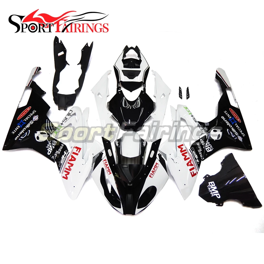 FIAMM белый черный набор для всего тела BMW S1000RR 15 16 2015 2016 Инжекционный ABS обтекатель