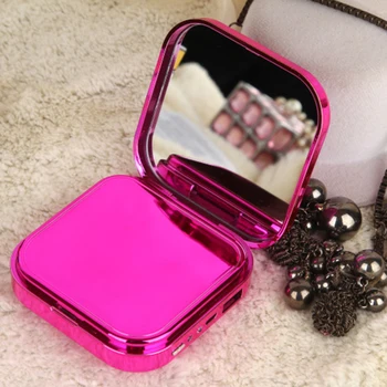 

New 10000mAh Makeup Mirror Power Bank for Xiaomi Redmi iPhone Poverbank Portable Powerbank Phone Charger External Battery Pack