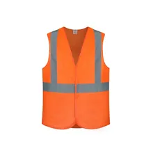 Светоотражающий жилет с застежкой-молнией и липучкой