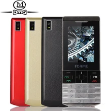 Оригинальный Forme K58 разблокировать мобильный телефон Dual SIM карты клавиатура старик сотовые телефоны FM MP3 MP4 (3 шт. крышки)