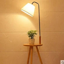 Диван чайный стол лампа для учебы офисный бревенчатый Настольный светильник для гостиной спальни Японский СВЕТОДИОДНЫЙ торшер