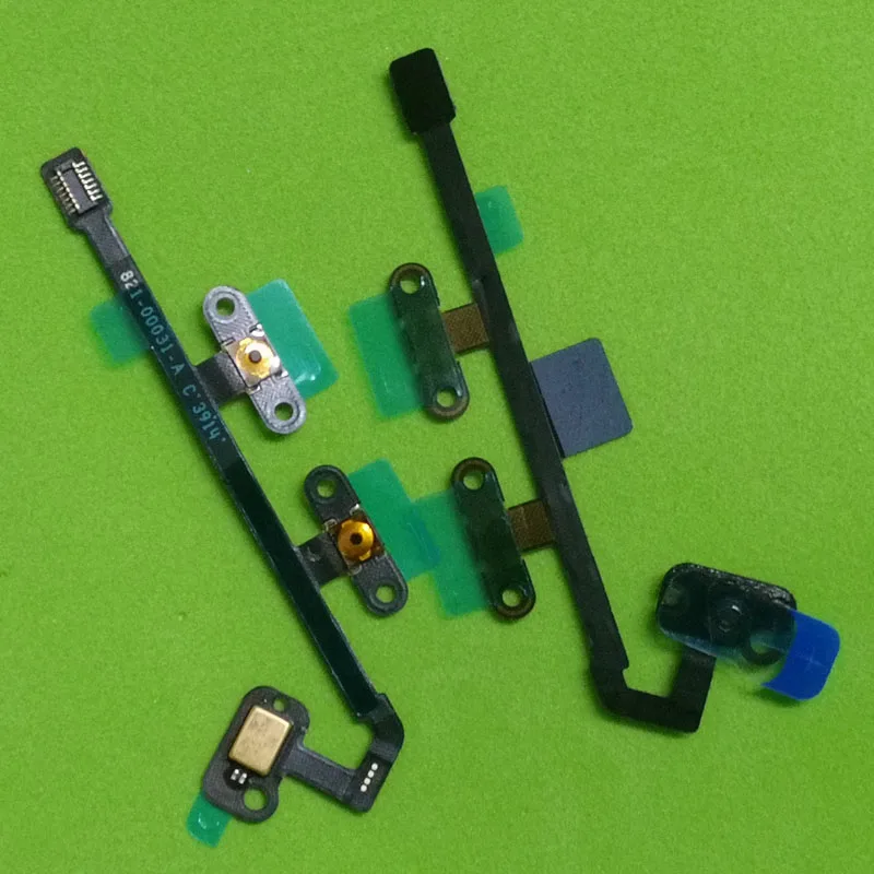 

Volume on off Switch Button connector Flex Cable For iPad 6 Air 2 Air2 For iPad6 A1566 A1567 side key mic microphone