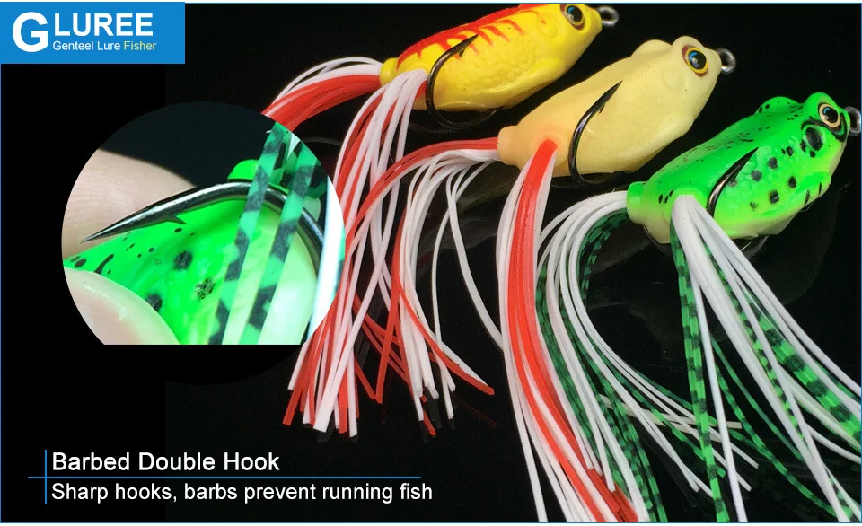 GLUREE-1Pcs-5.5g-4cm-Frog-Fishing-Lures-Topwater-Ray-Frog-Artificial-Bait-Crank-Soft-Bait-Fishing-Tackle-Two-Hooks-3-Color_08