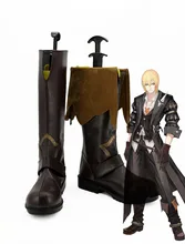 Neue Geschichten von Berseria Eisen Cosplay Stiefel Anime Schuhe Nach Maß