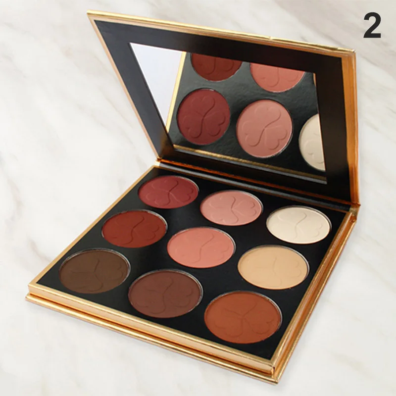 Hot Sale Eyeshadow Palette 9 Colors Long Lasting Waterproof Portable Makeup for Women |