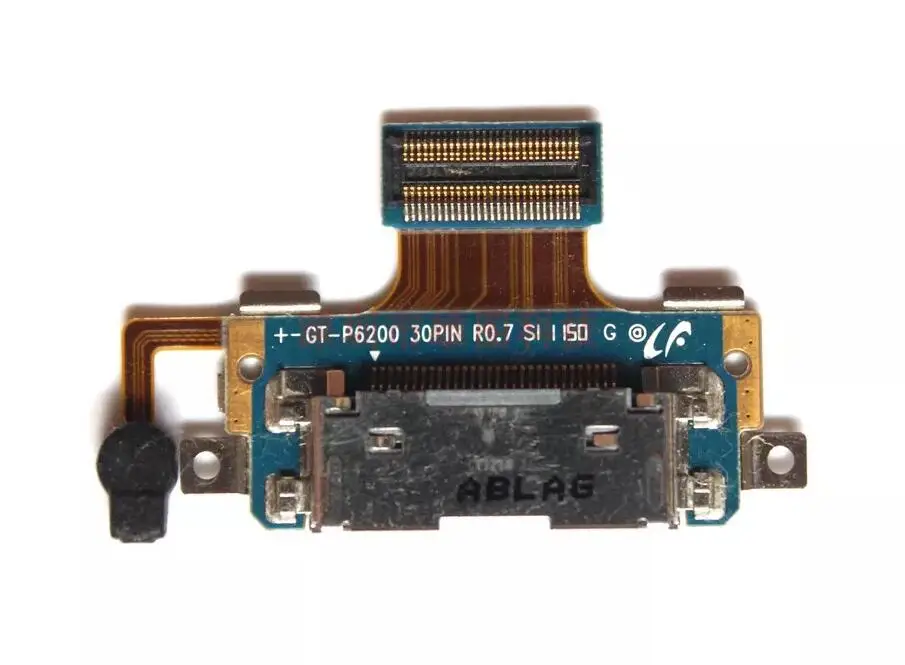 

New Dock Connector Charger USB Charging Port Flex Cable For Samsung Galaxy Tab GT P6200 P6210 Replacement Sparts
