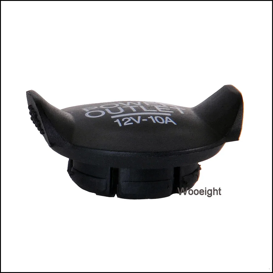 1073223 New Black Plastic Car 12V Diameter 21mm Socket Cigarette Lighter Outlet Cover  Fit For Ford Focus Fiesta Mondeo (3)