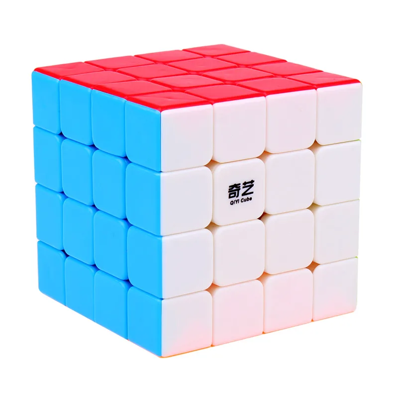 QIYI бренд Magic Cube 4x4x4 Скорость куб Пластик Cubo Magico образовательная головоломка, Twist Game Подарочные игрушки для детей QY-4