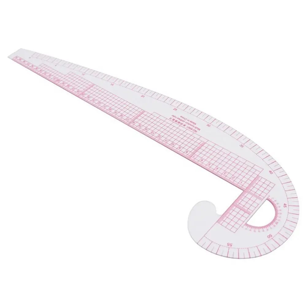 Швейная линейка, измеряющая индивидуальную многофункциональную одежду, измеряющая проймы, кривые метрические прозрачные носимые весы, Швейные аксессуары
