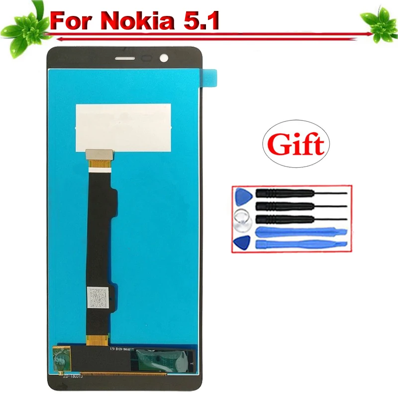

100% Tested for Nokia 5.1 LCD Display Touch Screen Digitizer Assembly Replacement for Nokia 5.1 LCD Display