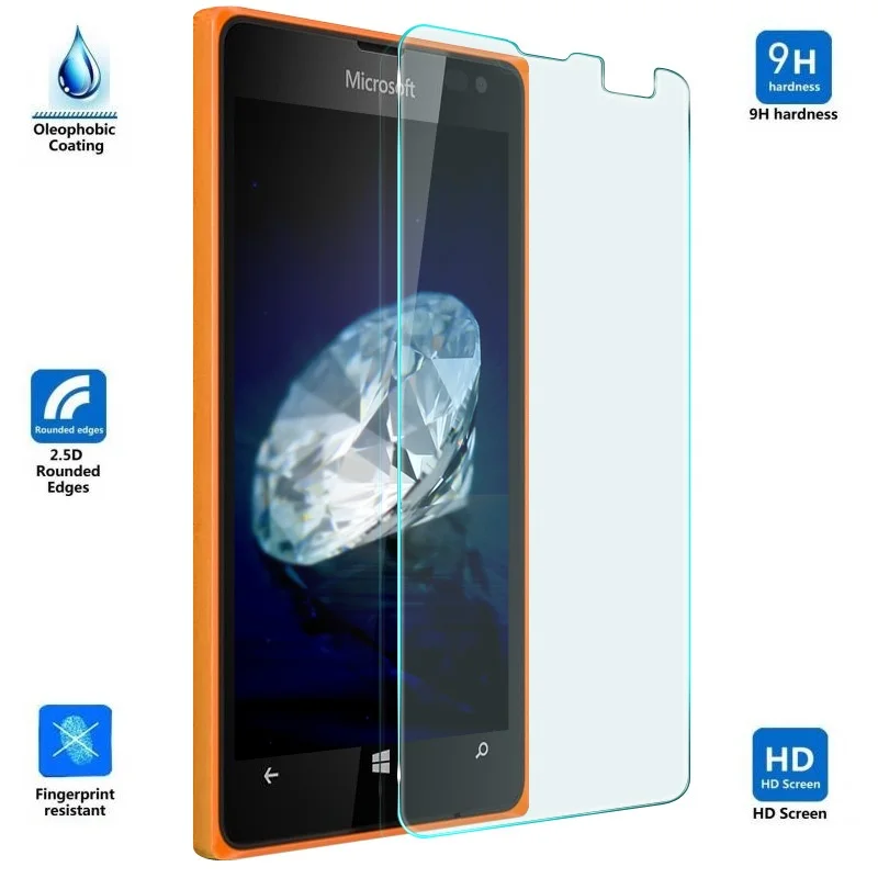 9H закаленное стекло для Nokia Microsoft lumia 430 435 532 535 630 640 930 XL 540X950 650 550 Защитная пленка
