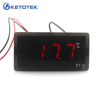 

PT-6 Embedded Digital Temperature Meter -40~110C Vaccine Box Thermometer with 2m Temperature Sensor
