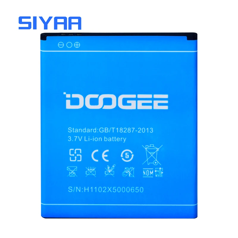 Аккумулятор мобильного телефона Для Doogee X5 батареи 2400mAh 3,7 V литий-ионная аккумуляторная батарея высокого качества