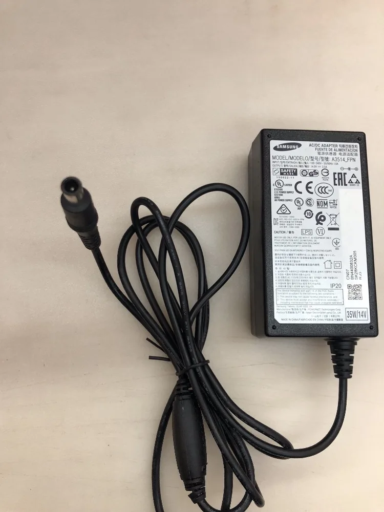 

14V 2.5A 35W LCD Monitor Adapter Power Charger For SAMSUNG LS27D360 S27D360H LS27D360HS/XF A3514_FPN Monitor