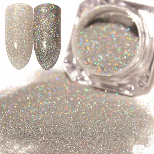 BORN PRETTY Galaxy голографический блестящий для ногтей Лазерная Голография для ногтей блестки пайетки пигментная пудра для дизайна ногтей пыль 0,2 г 0,5 г на выбор - Цвет: Pattern 18 1g