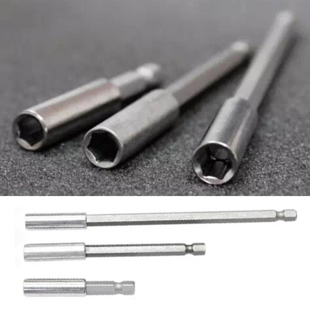 

1/4inch Hex Holder Rod Extension Bit Hand Tool Power Accessory Bar Quick Release Screwdriver Magnetic 60/100/150mm