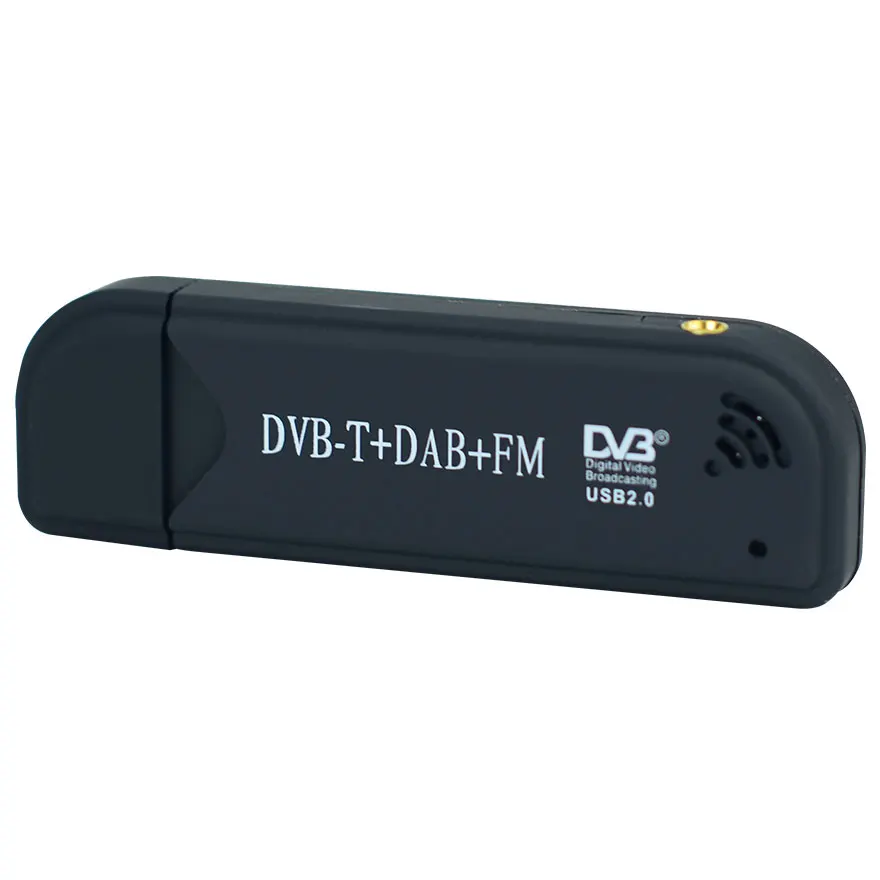 1 шт. USB 2,0 DVB-T+ DAB+ FM ТВ приемник RTL2832U R820T2 цифровая ТВ-палка DVB-T DAB FM HD ТВ антенна тюнера приемник