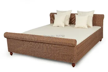 

Hot Sale SGW-14008C Modern Designed Outdoor Garden Rattan Lounger Daybed
