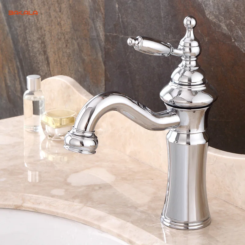 Bakala Fashionable Tap Bathroom Chromed Mixer Single Handle Bakala Fashionable Tap Bathroom Chromed