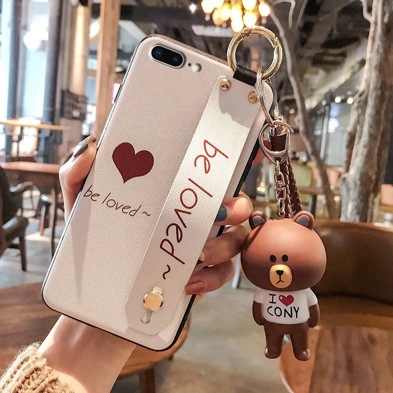 

Silicone Case Cloth Lining Cushio Compatible for iphone 6/7/8 plus for iphone X/XS MAX/XR/XS case with stand and Lanyard