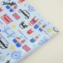 Lovely Cartoon Designs Cotton Fabric Twill Home Textile Material Quilting Fabrics for Patchwork Bedding Baby Cloth