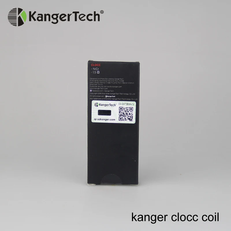 50 шт./лот Горячая Kangertech CLOCC катушка 0.5ohm SS316L 0.15ohm Ni200 1.0ohm сменная катушка для клиромайзер kanger CL Tank Распылитель