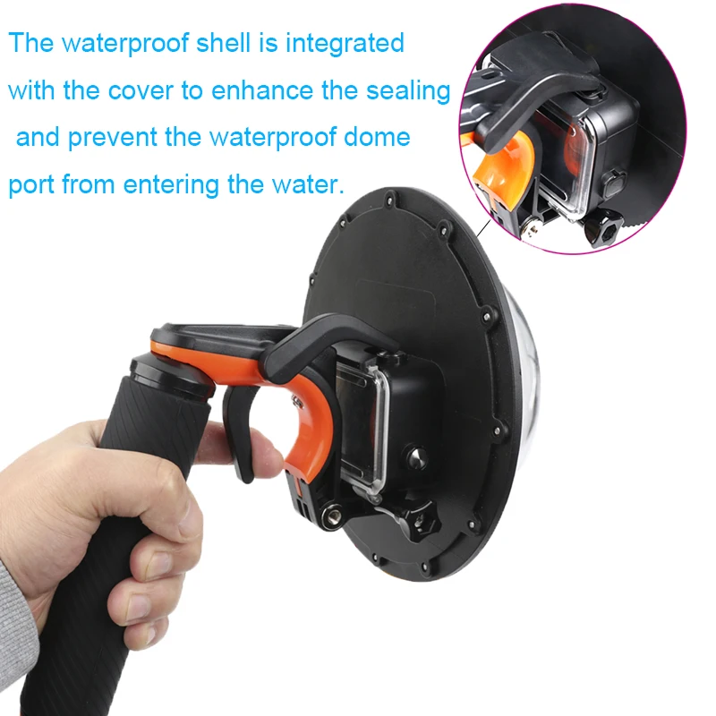 E3527-Waterproof Dome Port for GOPRO7-2
