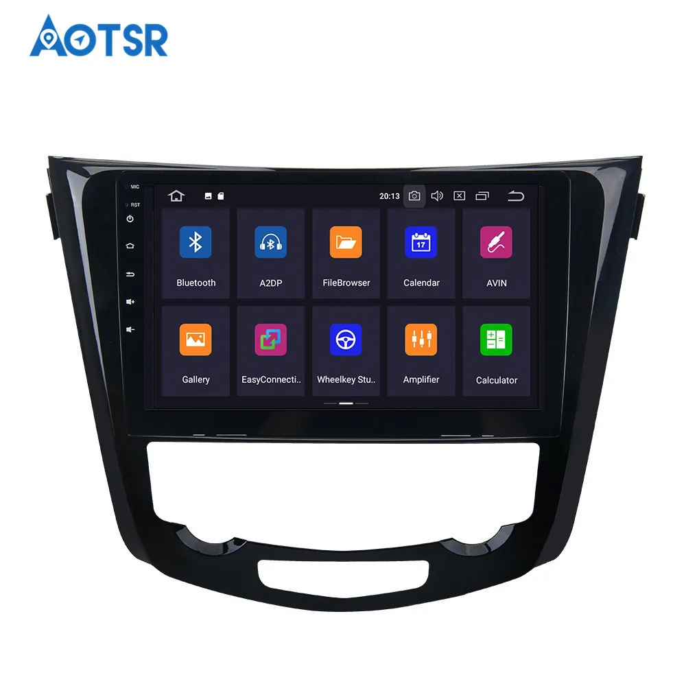 Best 2 din Android 9.0 4+32GB Car Radio Multimedia No DVD Player For Nissan X-trail/Qashqai 2013-2019 GPS Map Navigation Stereo 3