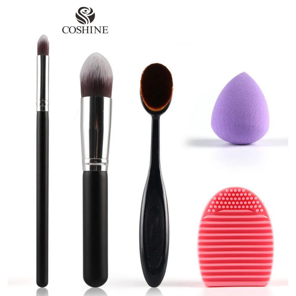 Buy Coshine Oval Foundation Brush Blender Flawless
