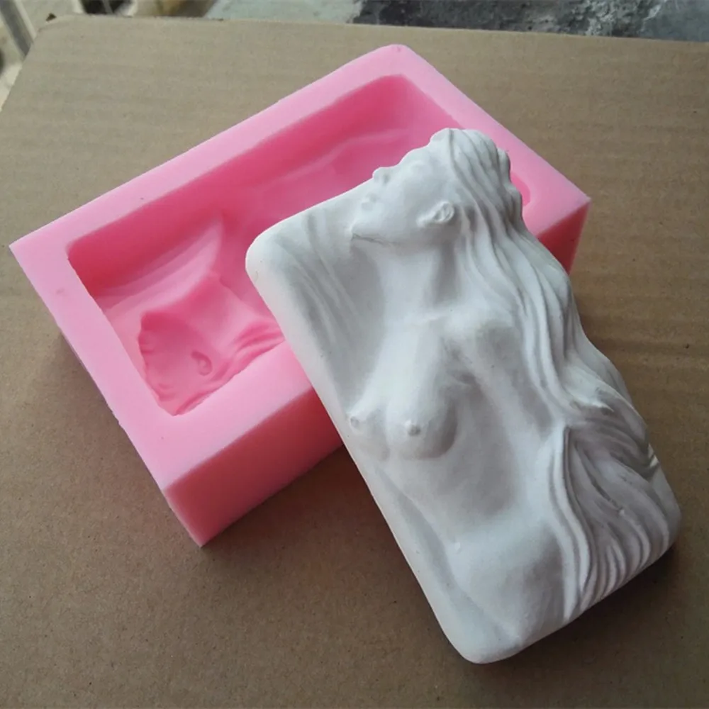 Отличная форма сексуальная женская силиконовая для мыла 3D барного мыла|mold for|silicone